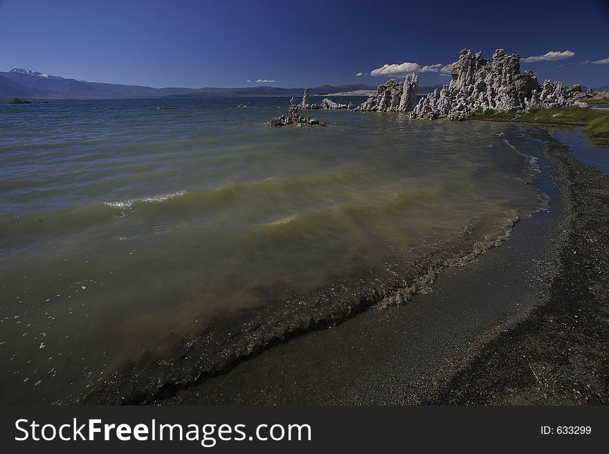 Shores Of Mono Lake, California
