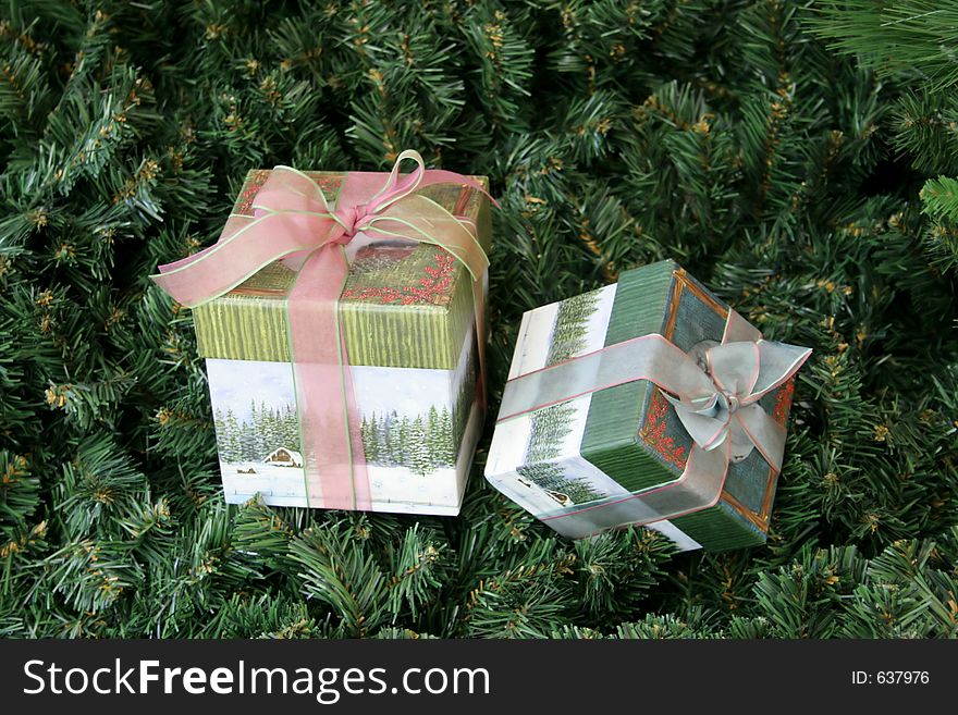 Presents under the xmas tree. Presents under the xmas tree