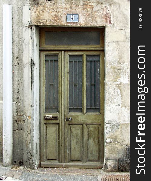 Neglected ,ancient door. Neglected ,ancient door