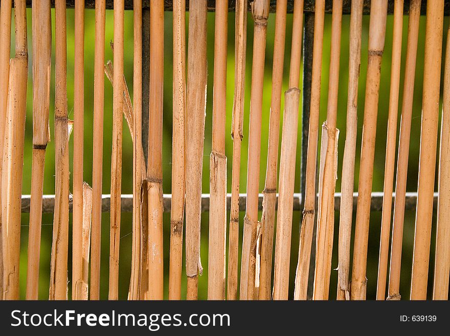 Decorative fence for garden. Decorative fence for garden