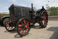 Old Tractor Royalty Free Stock Photos Old Tractor Royalty Free Stock Photos