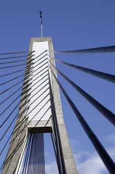 Anzac Bridge, Sydney, Australia Royalty Free Stock Photography Anzac Bridge, Sydney, Australia Royalty Free Stock Photography