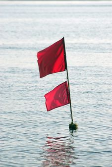 Fishing Net Flag Stock Photo Fishing Net Flag Stock Photo