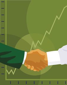 Business Handshake Royalty Free Stock Photography Business Handshake Royalty Free Stock Photography