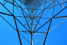 Steel Electricity Pylon Royalty Free Stock Photo Steel Electricity Pylon Royalty Free Stock Photo