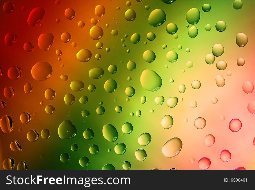 Abstract background with drops of water. Abstract background with drops of water