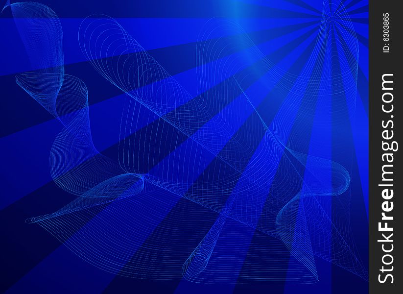 Abstract background blue illustration. Abstract background blue illustration.