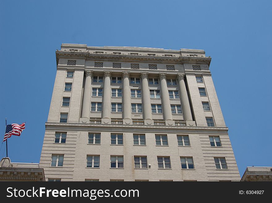 A large government building in Asheville, North Carolina