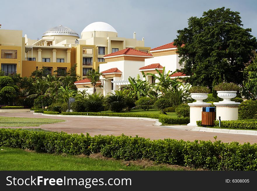 Classic restored house in rural city. Classic restored house in rural city