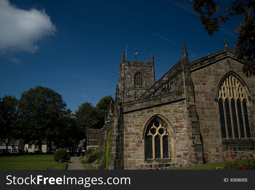 A view of the church