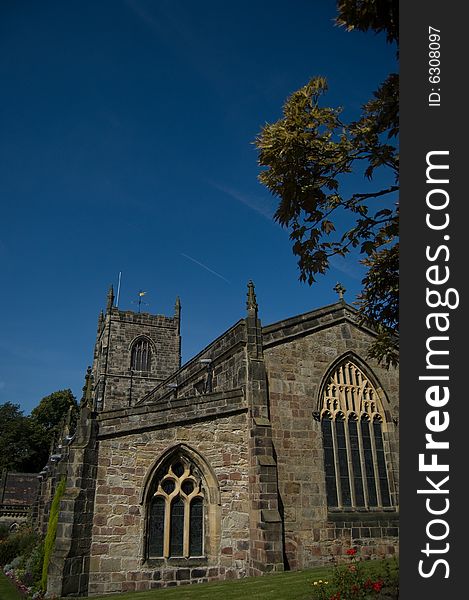 A view of holy trinity at skipton
in yorkshire in england. A view of holy trinity at skipton
in yorkshire in england