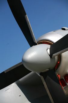 Airplane Propeller Stock Image