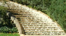 Water Down The Stairs Royalty Free Stock Photo