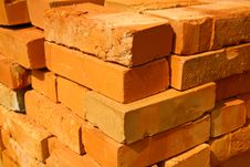 Red Cavity Bricks Stock Photos Red Cavity Bricks Stock Photos