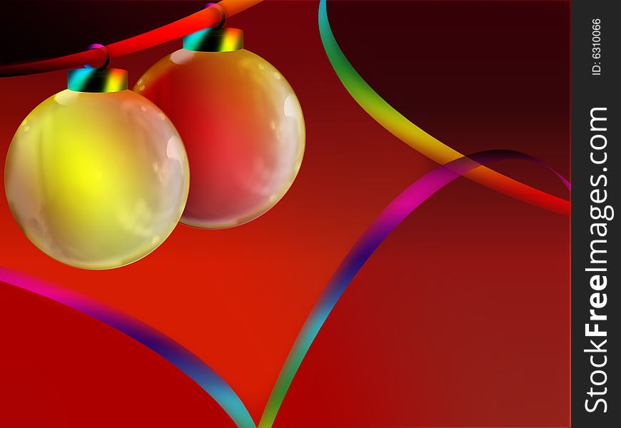 A colors background for christmas