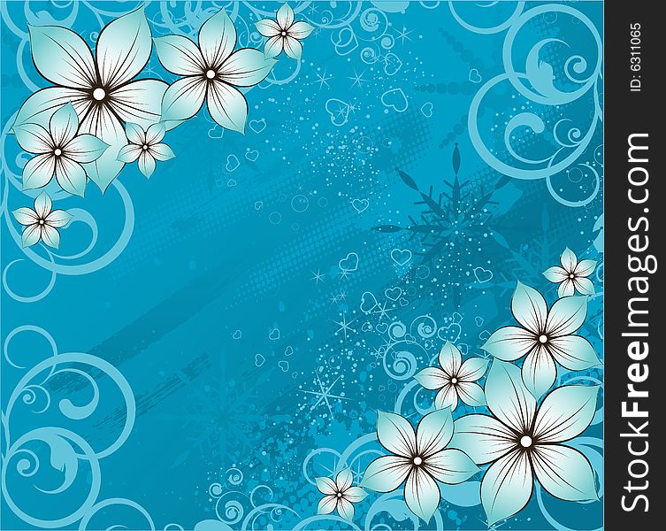 Abstract background. A vector format is added. Suits well for a postcard or background. Abstract background. A vector format is added. Suits well for a postcard or background