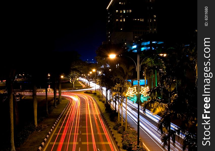 Borneo Traffic Blur