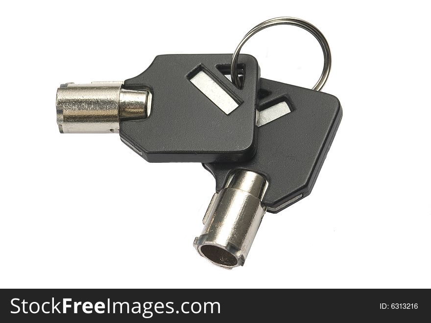 Two keys on keyring isolated