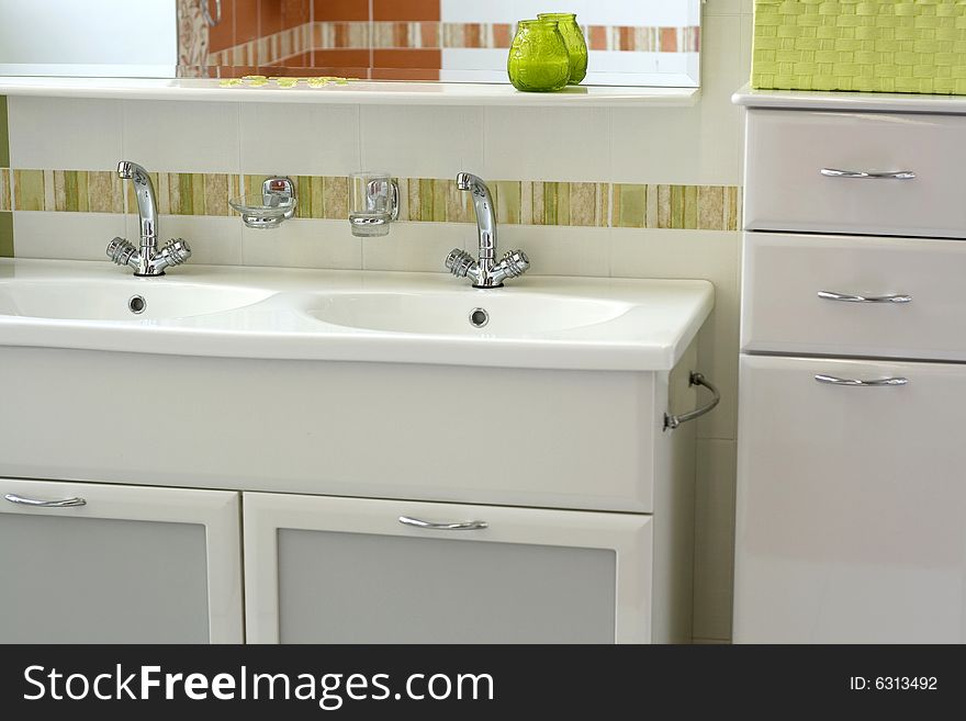 Bathroom interior