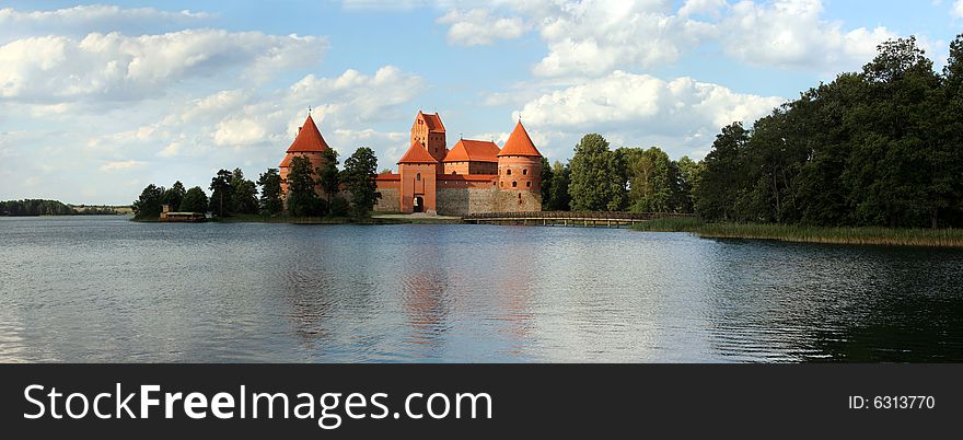 Trakai castle in Lithuania Vilnius, Middle Ages