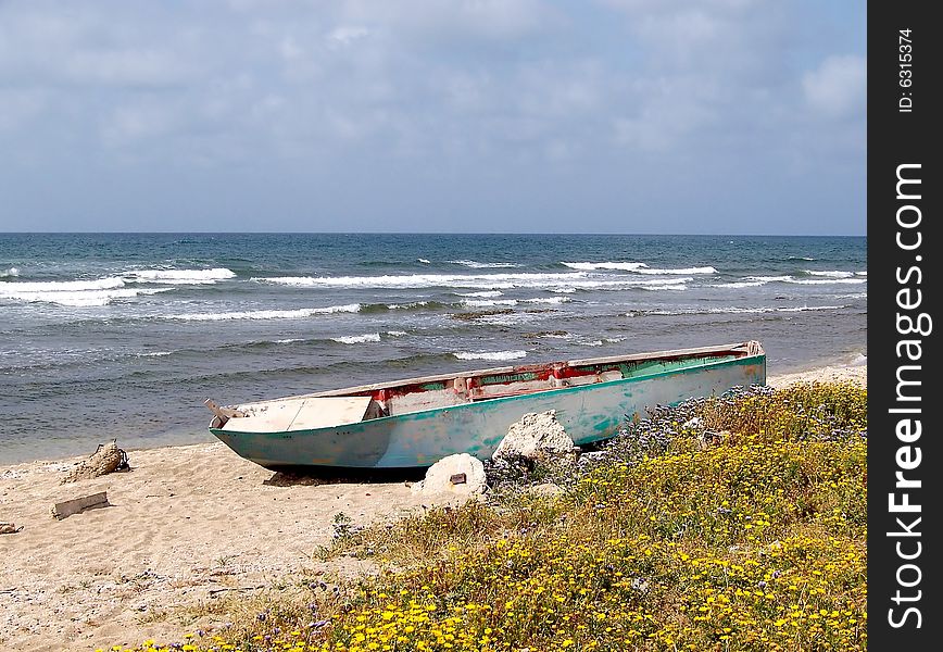 Landscape With Old Boat