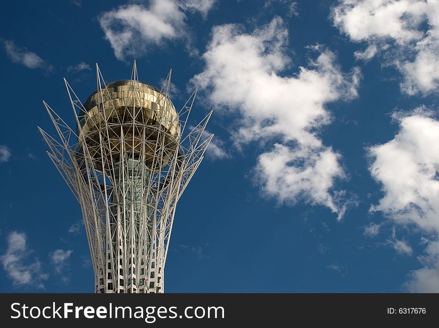 Baiterek landmark, symbol of Astana, capital of Kazakhstan