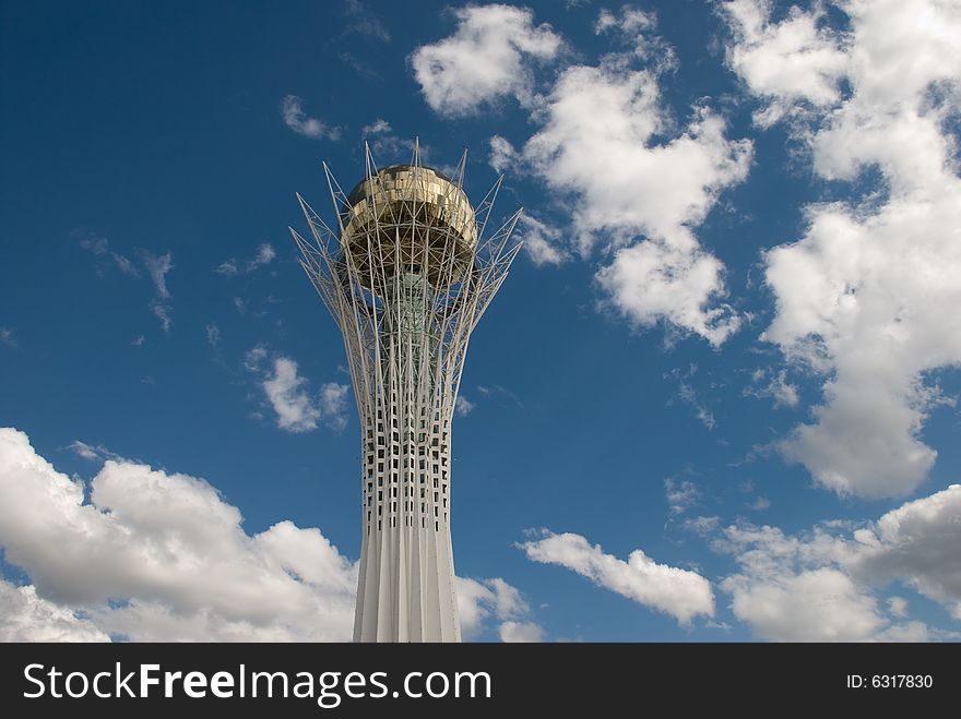 Baiterek landmark, symbol of Astana, capital of Kazakhstan