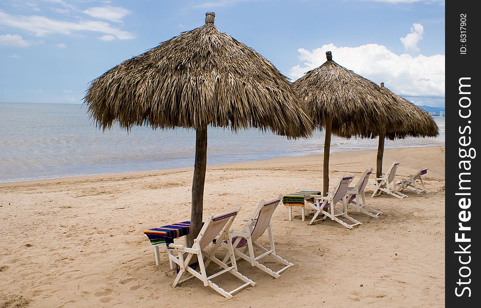 Cabanas in Puerto Vallarta Mexico