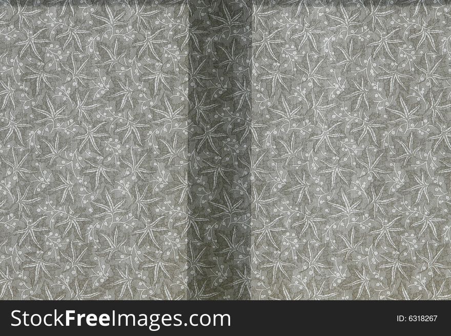 A simple fabric background in a windoow. A simple fabric background in a windoow