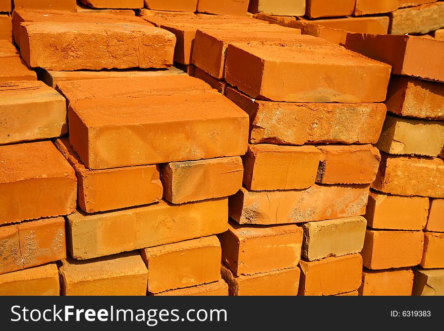Red cavity bricks