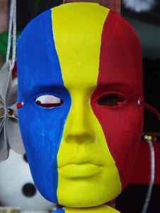 Romanian Mask Souvenir Royalty Free Stock Photo Romanian Mask Souvenir Royalty Free Stock Photo