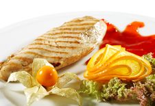 Chicken Steak Royalty Free Stock Photos Chicken Steak Royalty Free Stock Photos