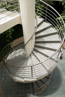 Spiral Stairway Stock Photo Spiral Stairway Stock Photo
