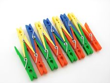 Clothes-pegs Stock Images Clothes-pegs Stock Images