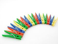 Clothes-pegs Stock Photography Clothes-pegs Stock Photography