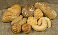 Assortment Of Different Bread Royalty Free Stock Images Assortment Of Different Bread Royalty Free Stock Images
