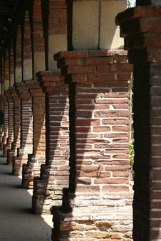 San Juan Capistrano Columns Stock Image San Juan Capistrano Columns Stock Image
