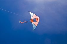 Kite In The Blue Sky Stock Image