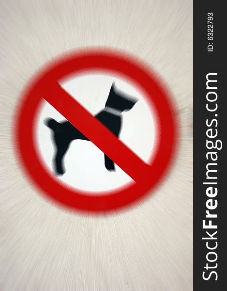 Dogs Banned!