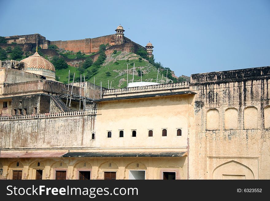 Overview of the Amber Fort