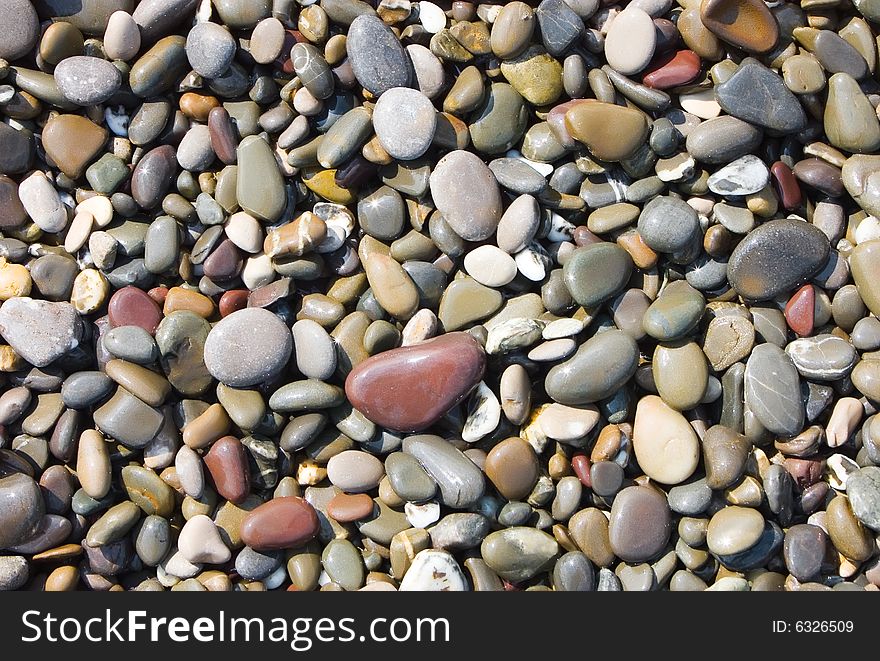 Abstract background with round peeble stones. Abstract background with round peeble stones