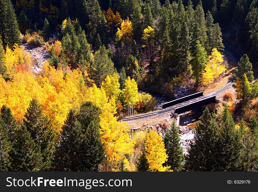 Somewhere near the Eisenhower tunnel in Colorado. Somewhere near the Eisenhower tunnel in Colorado.