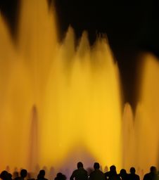 Magic Fountain Royalty Free Stock Image Magic Fountain Royalty Free Stock Image