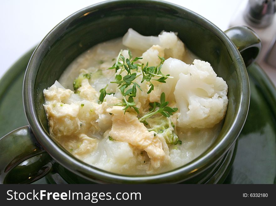 A stew of fresh white cabbage with some onions