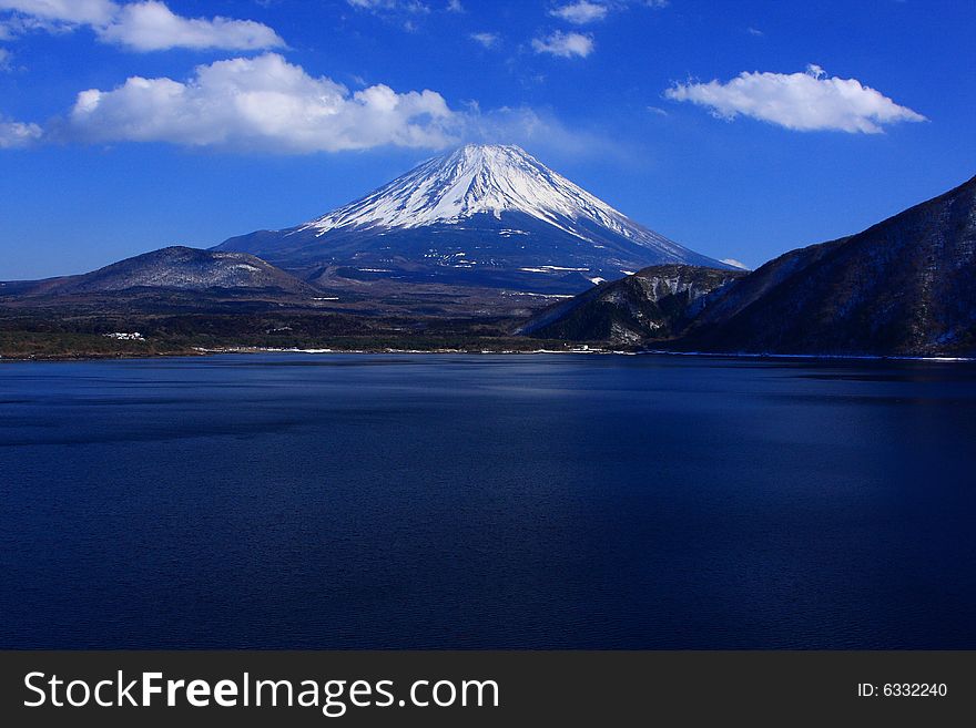 Mt. Fuji Over Lake Motosu