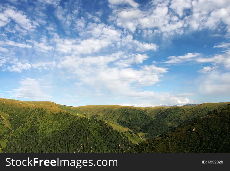 Clouds  Atop The  Mountains