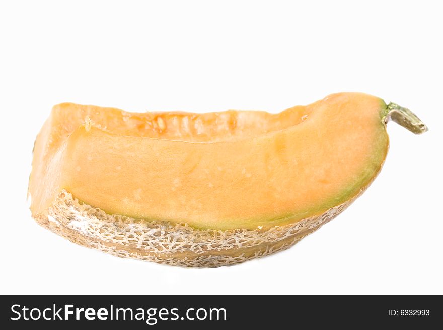 Slice of a rock melon