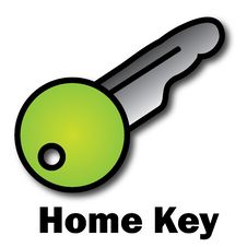 Home Key Stock Photography Home Key Stock Photography
