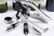 Wine Bottle Opener Royalty Free Stock Photography Wine Bottle Opener Royalty Free Stock Photography