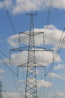 Electricity Pylon Royalty Free Stock Photography Electricity Pylon Royalty Free Stock Photography